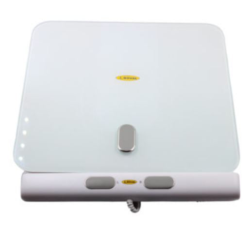 Báscula digital de baño con control de peso IF2802 blanco