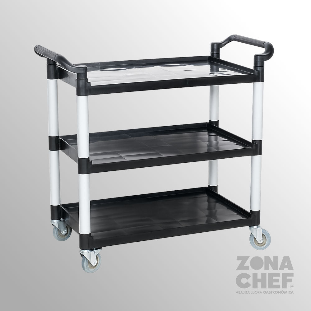 Carro de servicio c/ruedas 107x50x199 cm