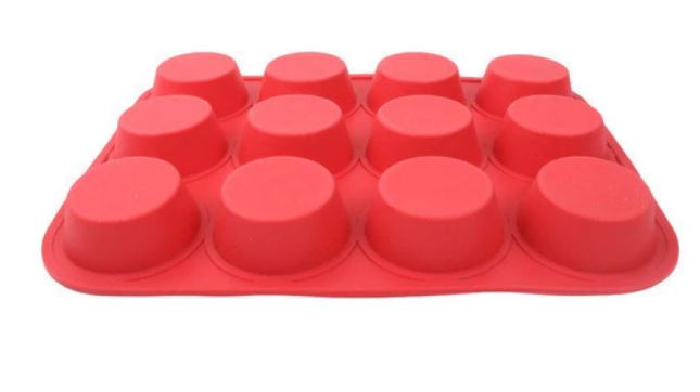 -Moldes para Muffin de 12 pzas de varios tamaños-