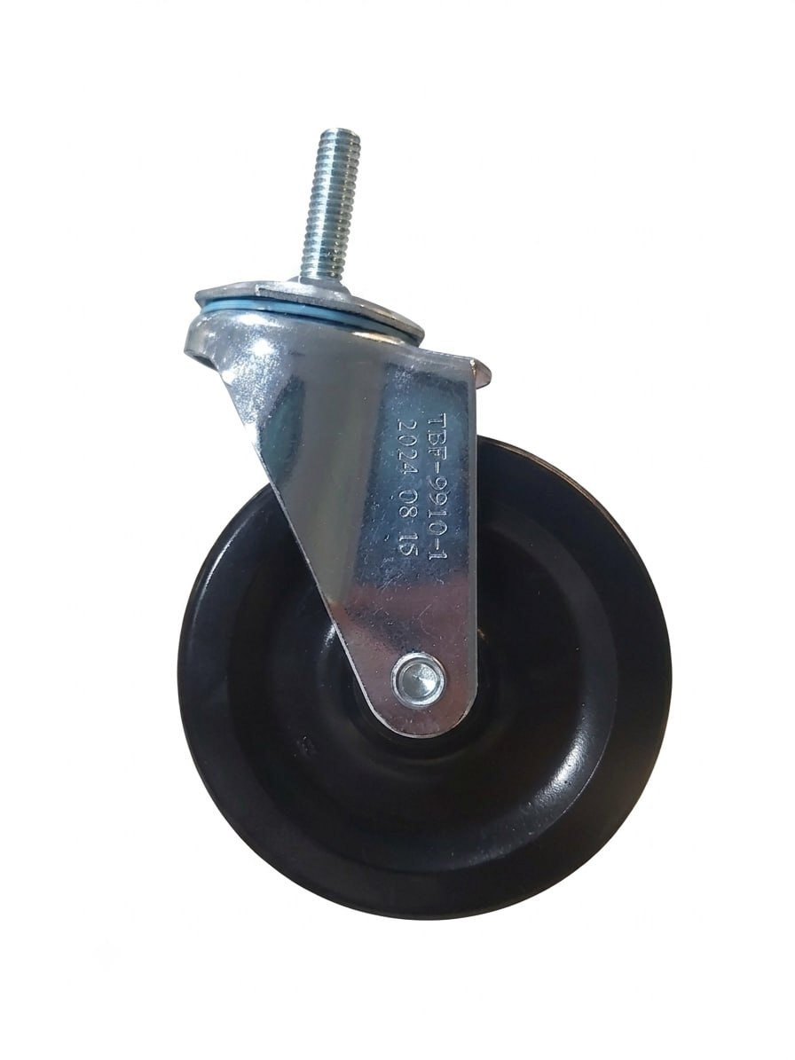 Rueda Giratoria Trinity 4" Con Freno Para Estante Metálico 4 piezas