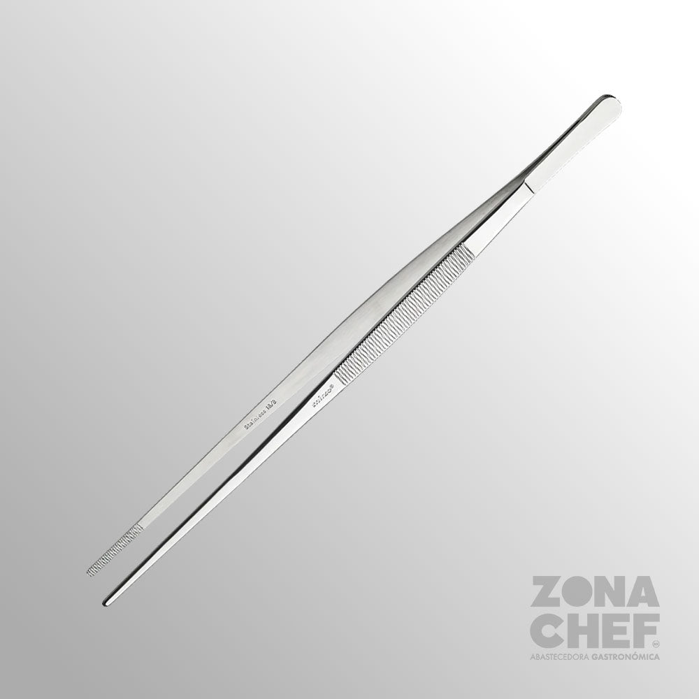 Pinza Delgada 25 cm Acero Inoxidable Tav