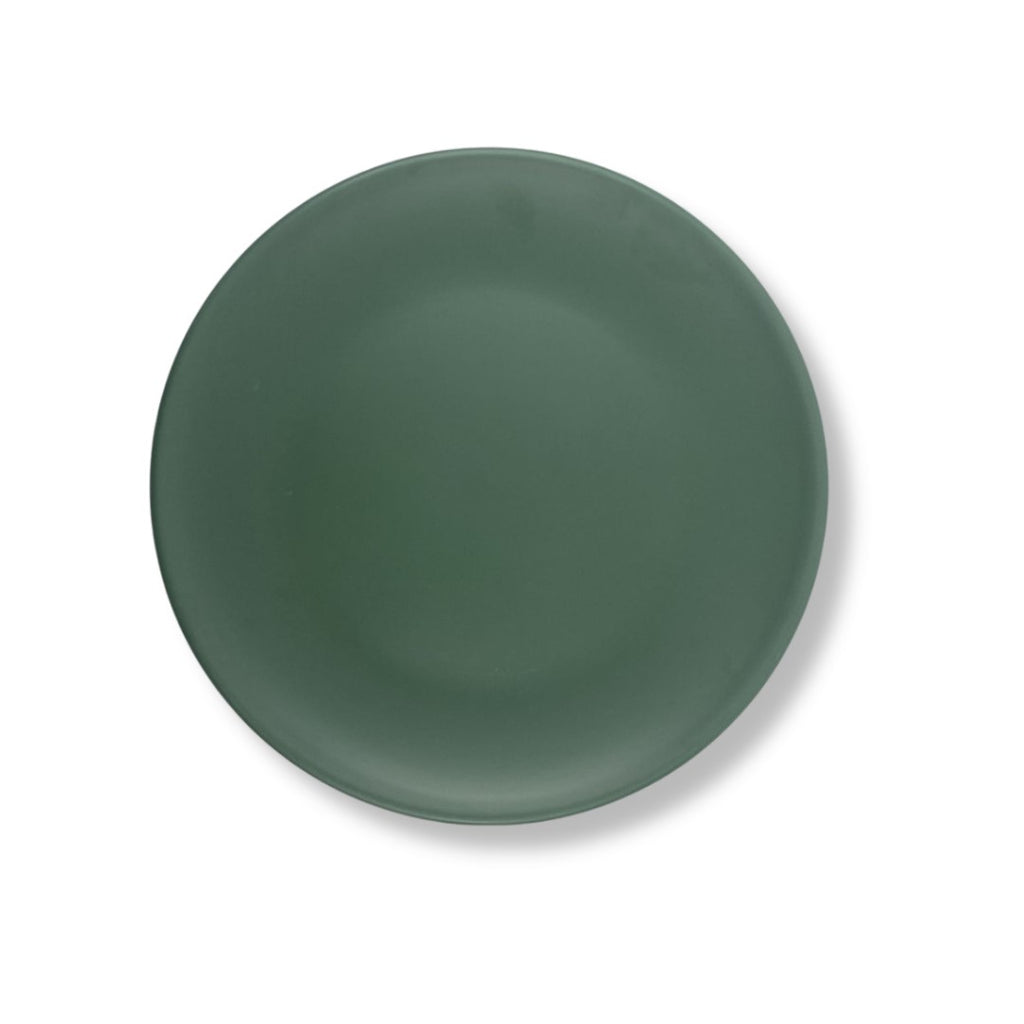 Linea Melamina Verde Mate Plato Trinche cup 30.5 cm