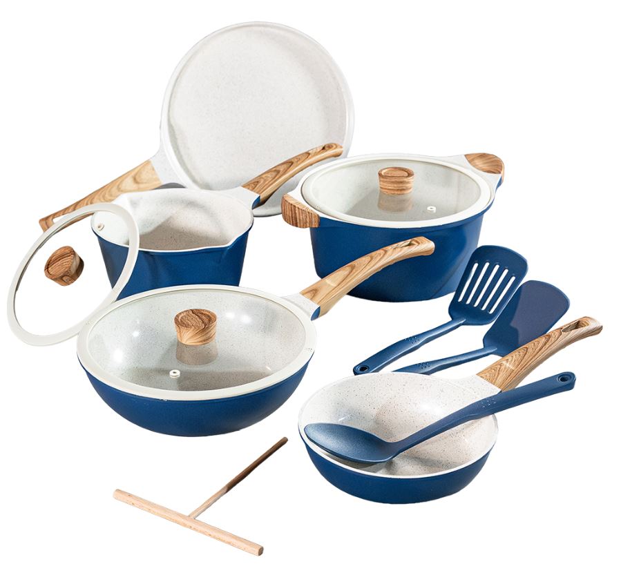 Batería Índigo 12 piezas Alpro