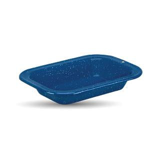 Linea Peltre Azul Real Nevado Plato Multiusos 24 cm CNS