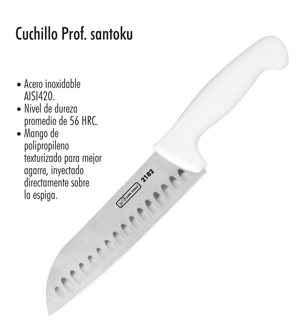 Cuchillo Santoku de 7" Lyt