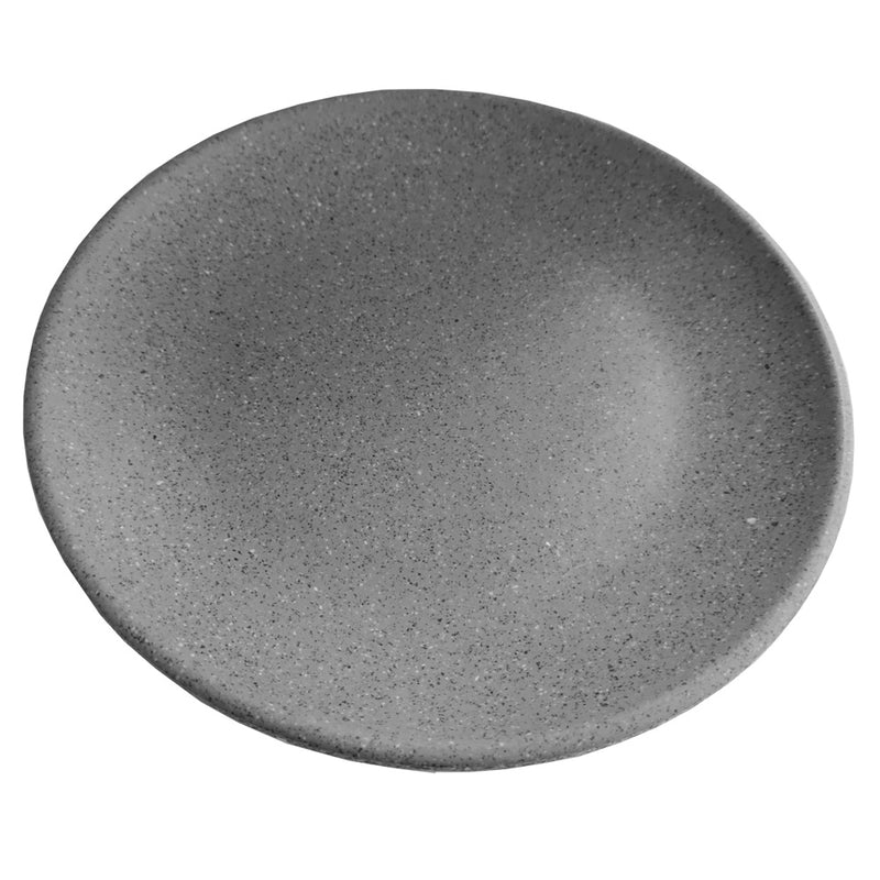 -Linea Melamina GRAY GRANITE Plato Trinche Cup Anf-