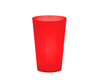 Vaso Mini Jumbo Traslúcido Polipropileno de 18 Oz Rojo Tcp