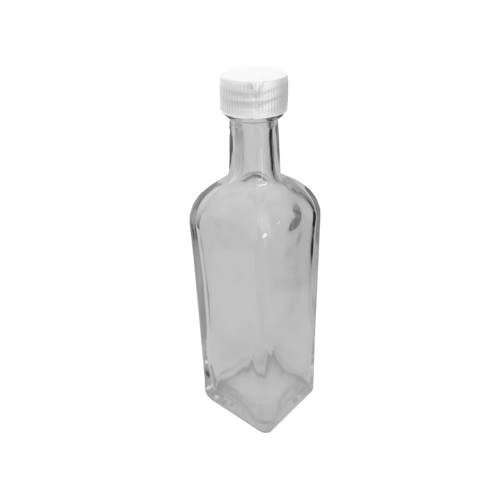 Botella Marasca de 60ml de Cristal Caja de 120 pzas con Tapa Lp