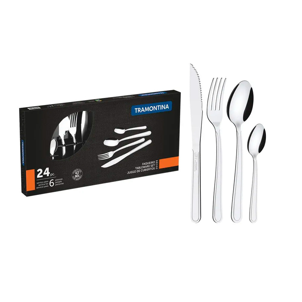 Cubiertos Buzio Tramontina Juego c/ 24 pzas