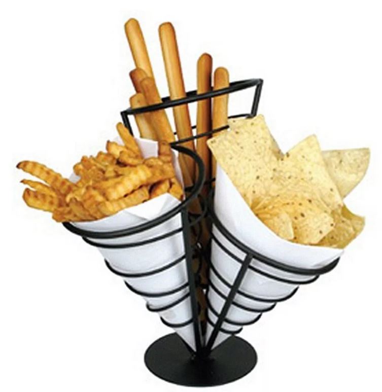 Cono Botanero Soporte para Snacks Winco