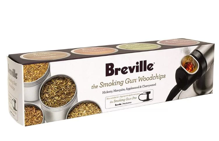 Breville PolyScience BSM600AWC0NUC1 Astillas de Sabor para Pistola Ahumadora