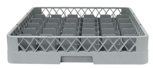 Rack para 36 vasos 50x50x10 cm Gris TRV