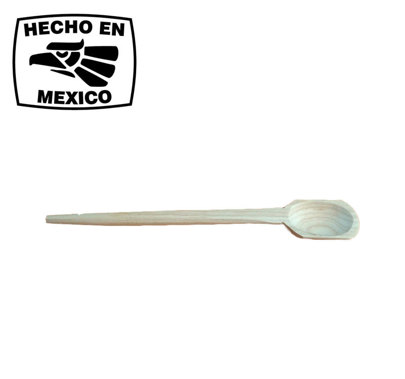 -Cucharas en Madera Pulida de Diferentes Medidas-