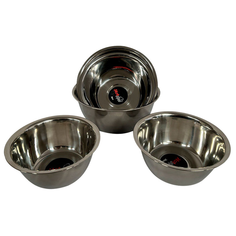 Set de Bowl 5 piezas HS Acero inoxidable