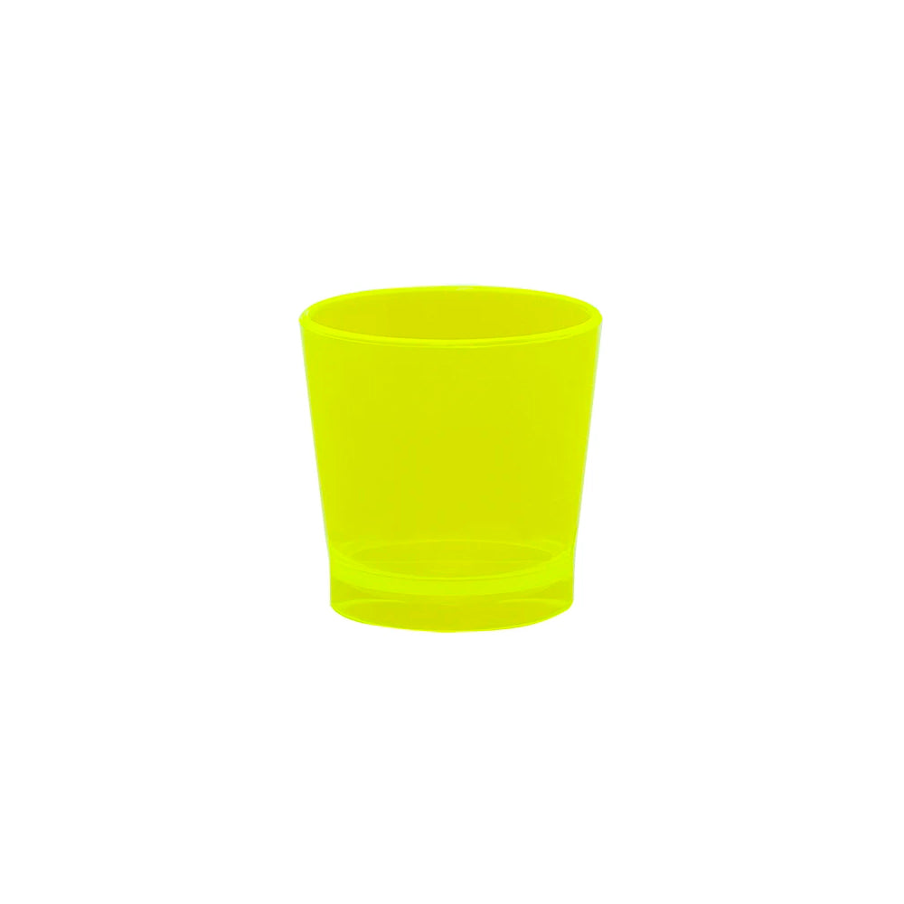 Vaso Tequilero Shot 2 oz Policarbonato Amarillo Tcp