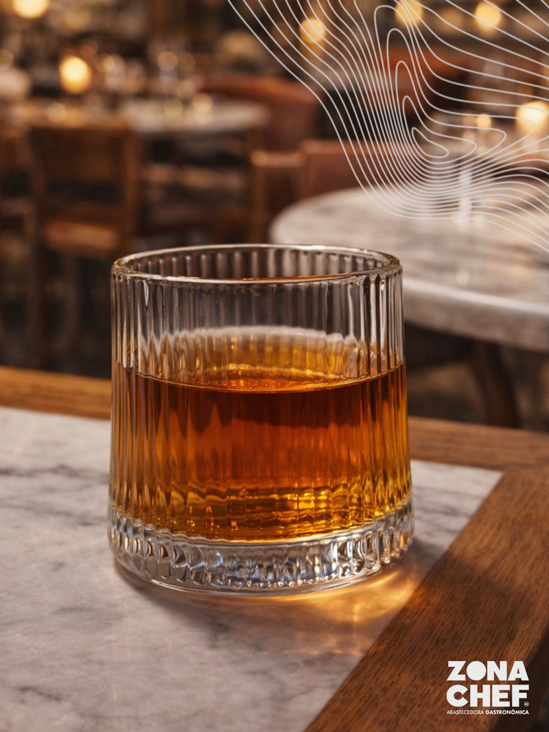 Set 6 Vasos Vidrio spinner 250 ml