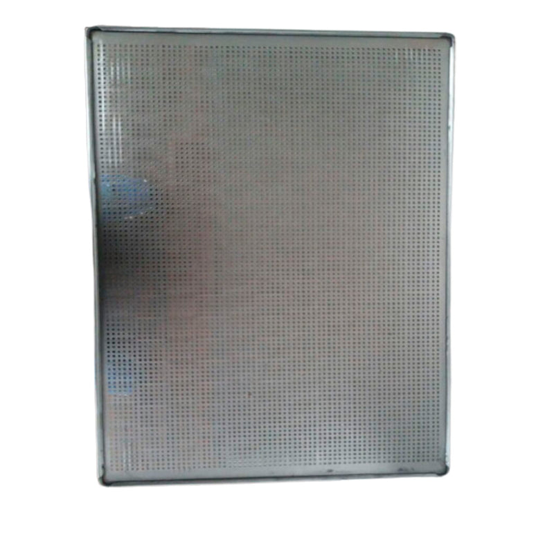 Charola Panadera en Lamina Negra Perforada de 45x65 cm Bkry