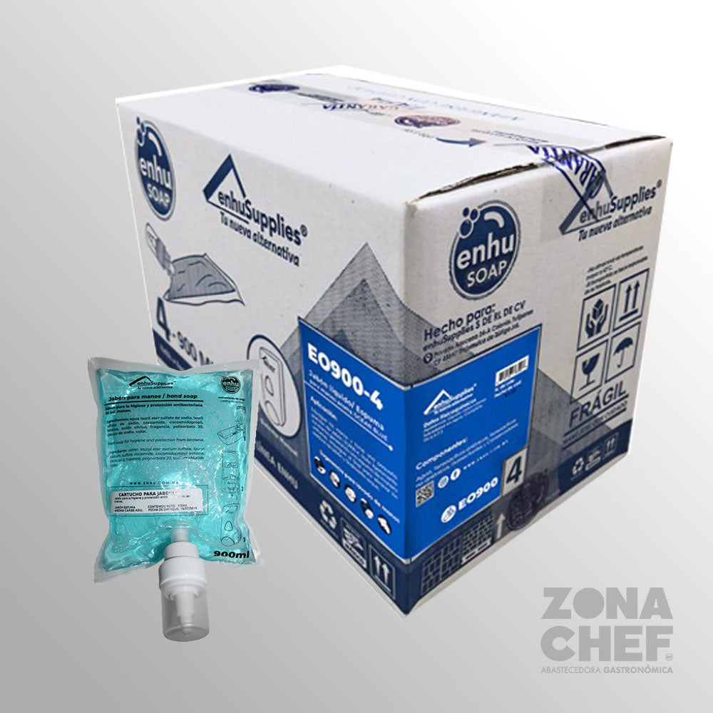 Jabon en espuma Oceanblue  C/ 4 piezas