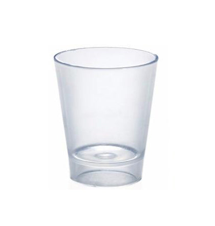 Vaso Tequilero de Poliestireno Cristal de 2 Oz Pth