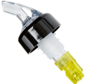 Dosificador Plastico para Botella  1 1/2 OZ Amarillo