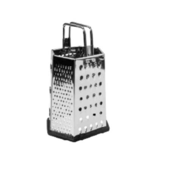 *Rallador con mango 6 posiciones  Acero inoxidable *