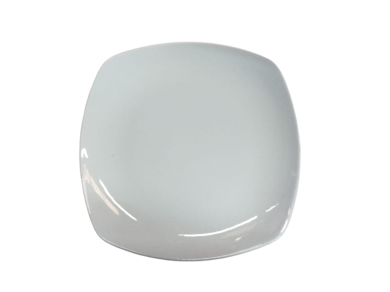 Plato trinche Cuadrado Elegance Porcelana 16 cm  Cns