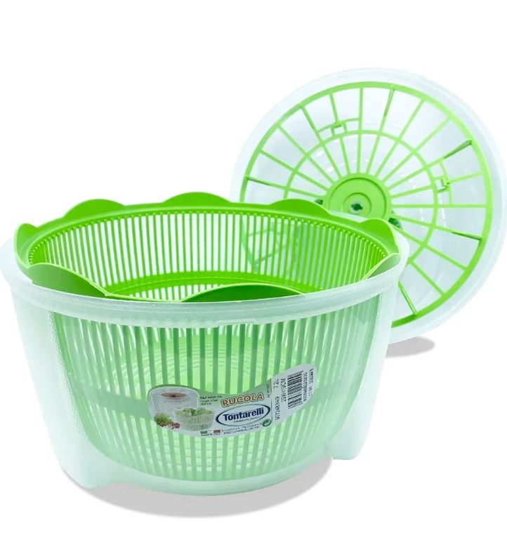 Secador de Verduras Centrifugador 7.2L Verde Vct