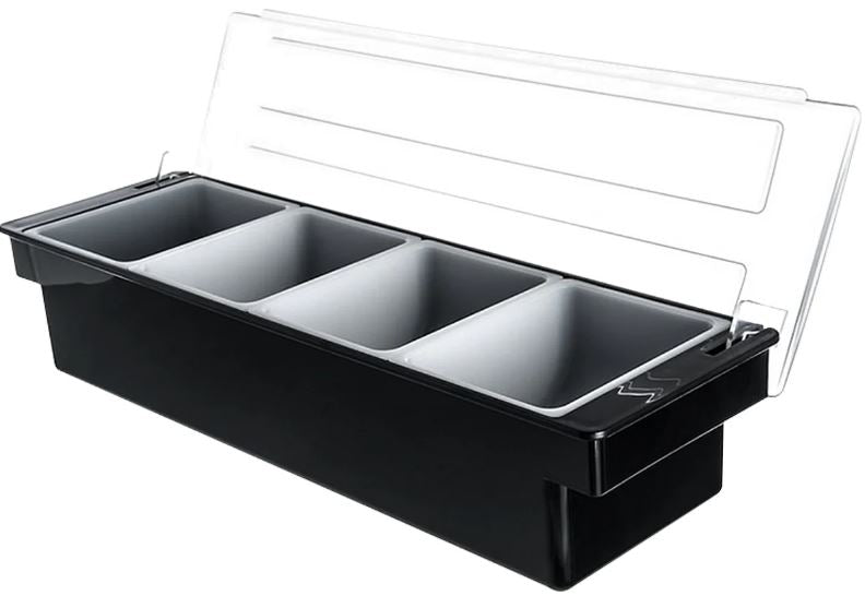 Caja para Condimentos  de 4 Compartimientos TRV