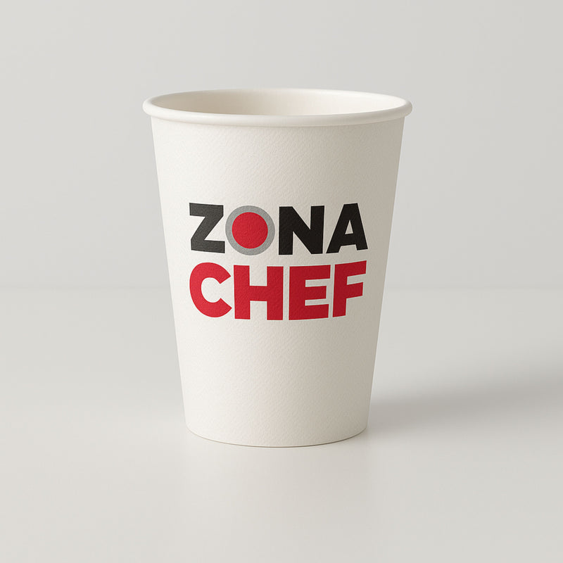 Vaso Biodegradable Impreso Generico  16 oz C/1000 pzas