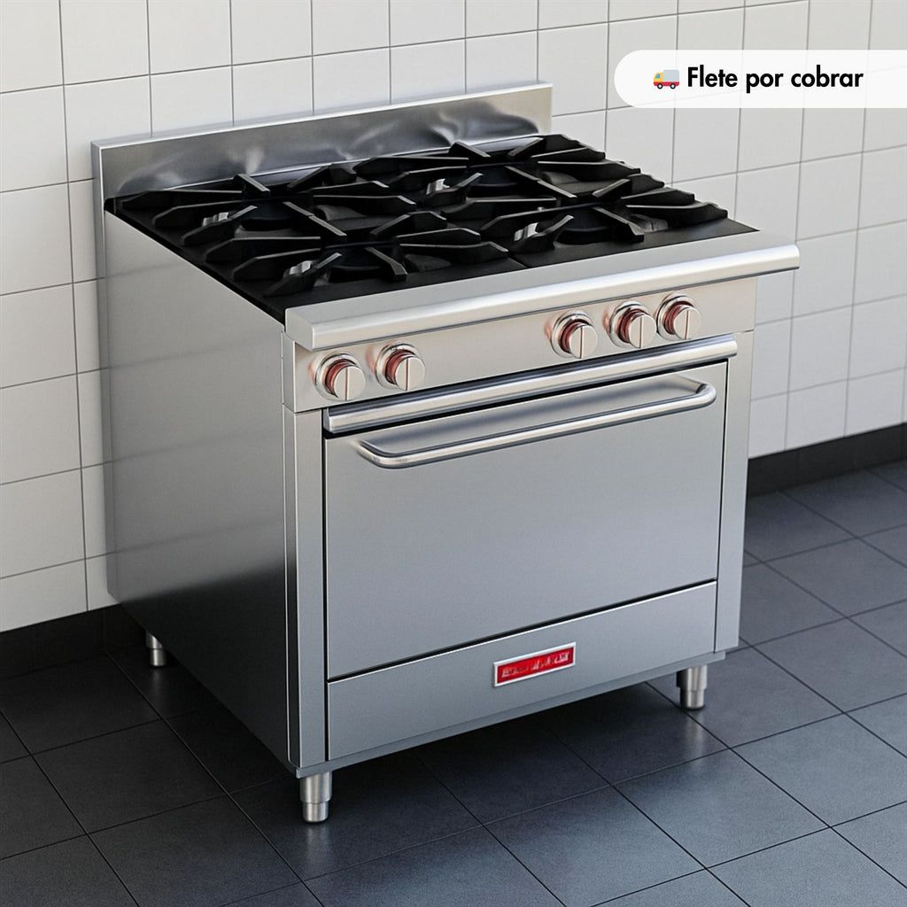 Estufa heavy duty EC-4-HG HD a.inox.premium CORIAT