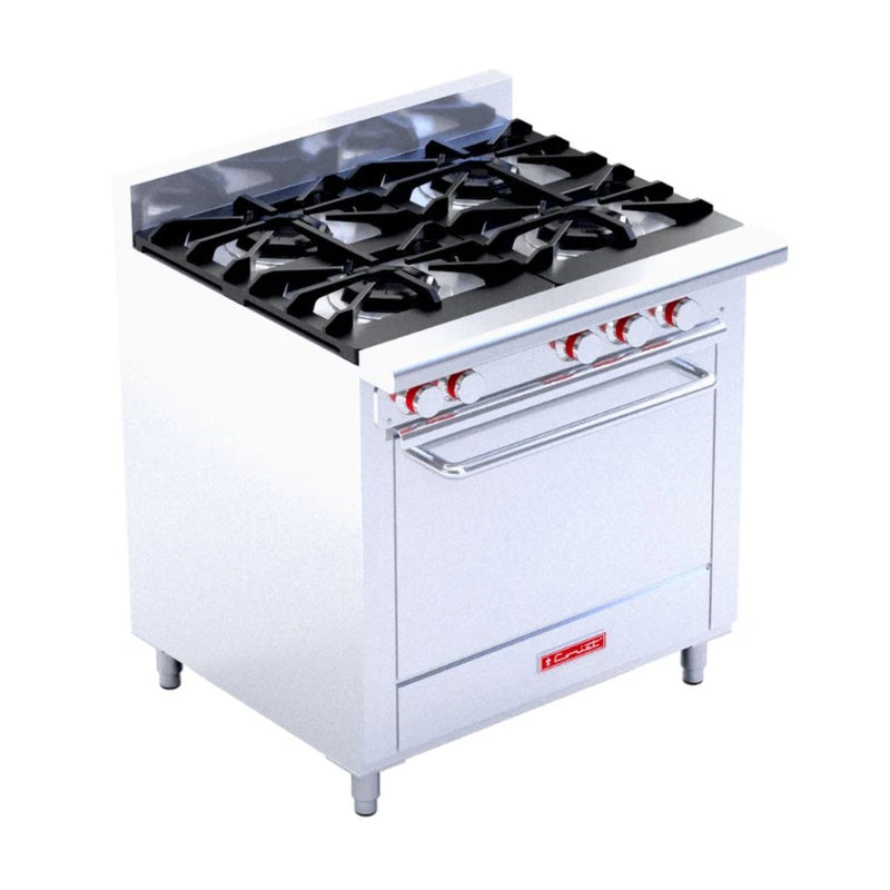 Estufa heavy duty EC-4-HG HD a.inox.premium CORIAT