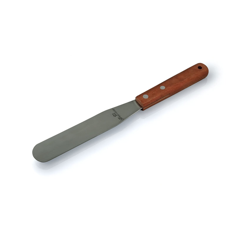 Espatula pastelera de 5" Mango de Madera TRV