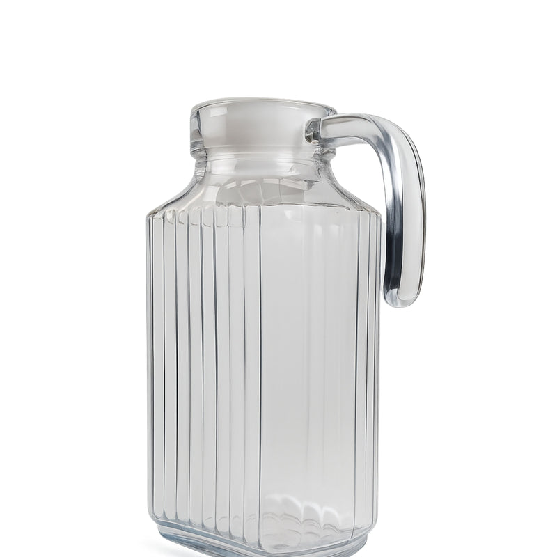 Jarra acanalada c/tapa  artis 1.8 Lt Vit