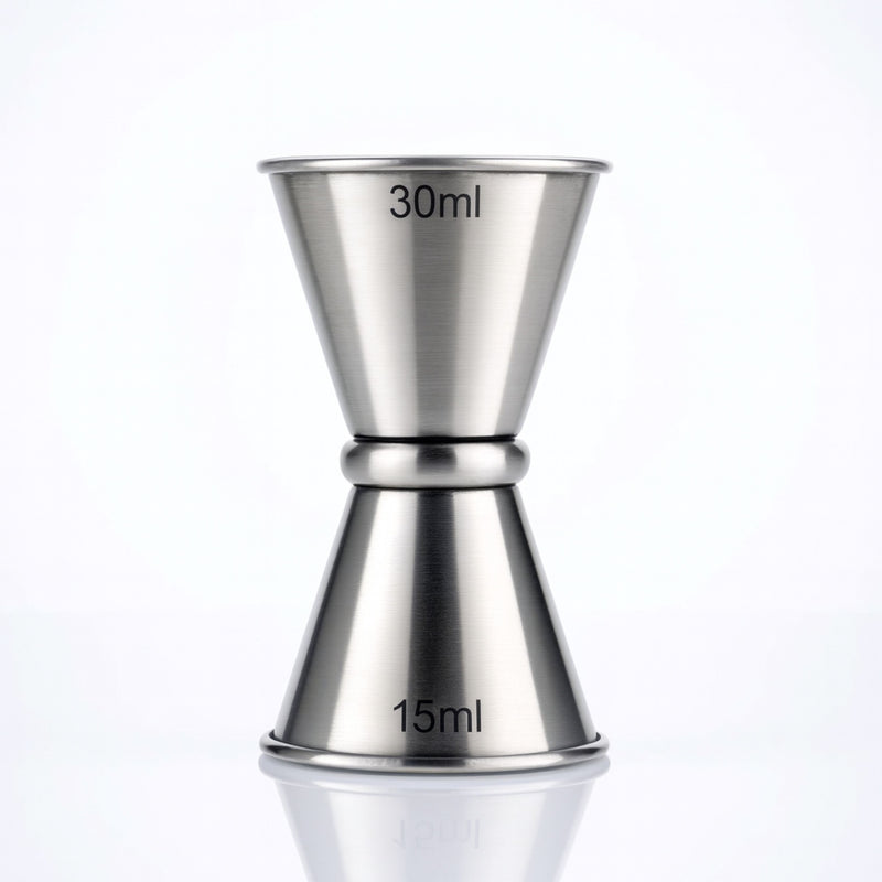 Jigger Tipo Japones de 15/30 ml  Acero satinado CCS