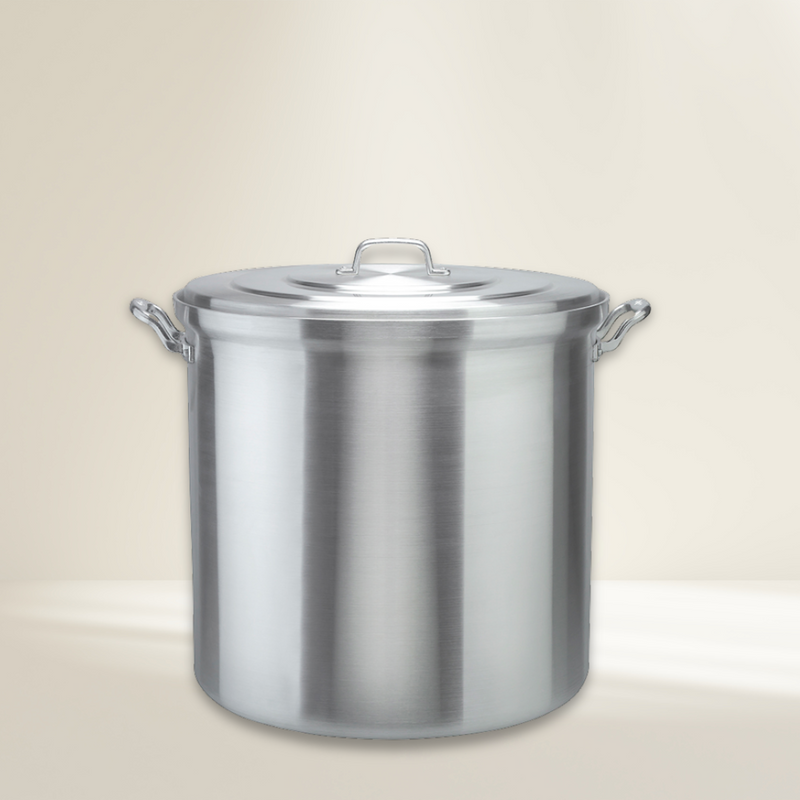 Olla Blindada con tapa 4 mm Aluminio NSF 34 Lt Alpro