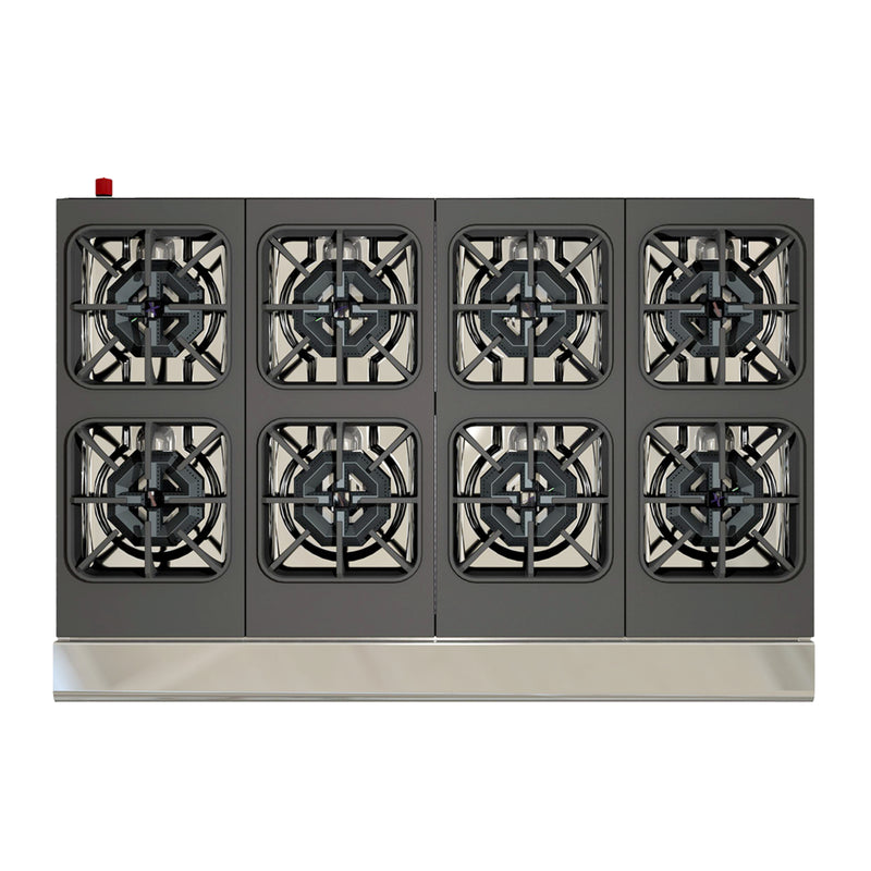 Parrilla master PCV-8 master a.inox premium CORIAT