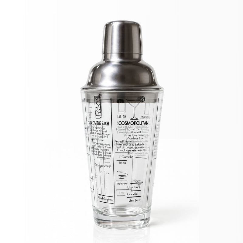 Shaker vidrio 400 ml Trv