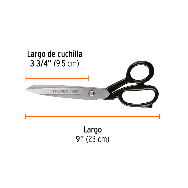 Tijera de 9" para pollos TRUPER