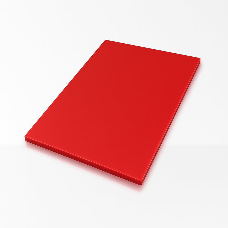 Tabla Placa de Corte 45x30x1.2cm baja densidad Roja Trv