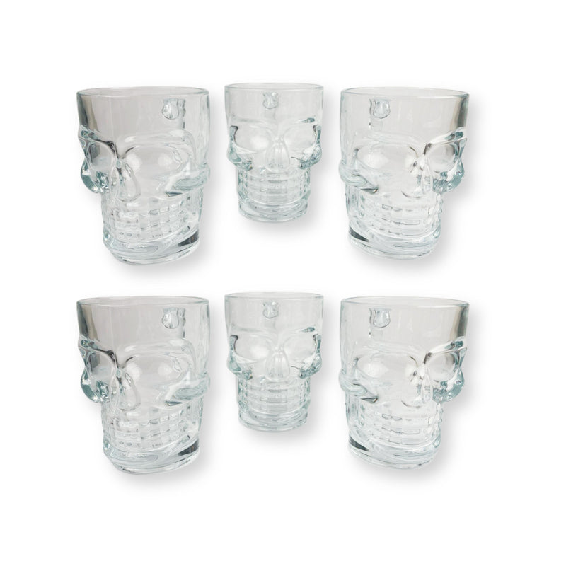 💀 Tarro Bones Calavera 500 ml – Caja con 6 piezas