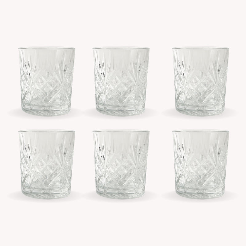 Vaso Eternity DOF 340 ml  Caja con 6 piezas