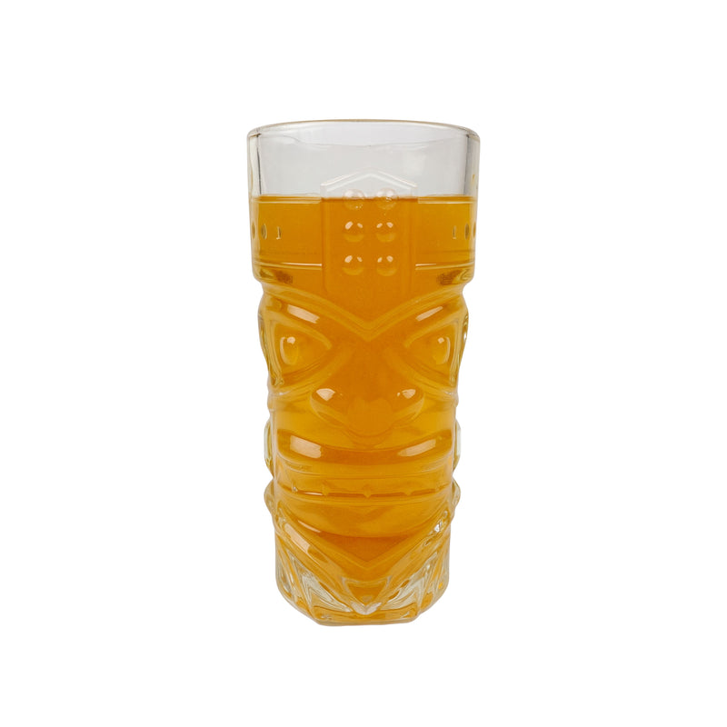 🍹 Vaso Tiky Cocktail Calavera 410 ml – Caja con 6 piezas