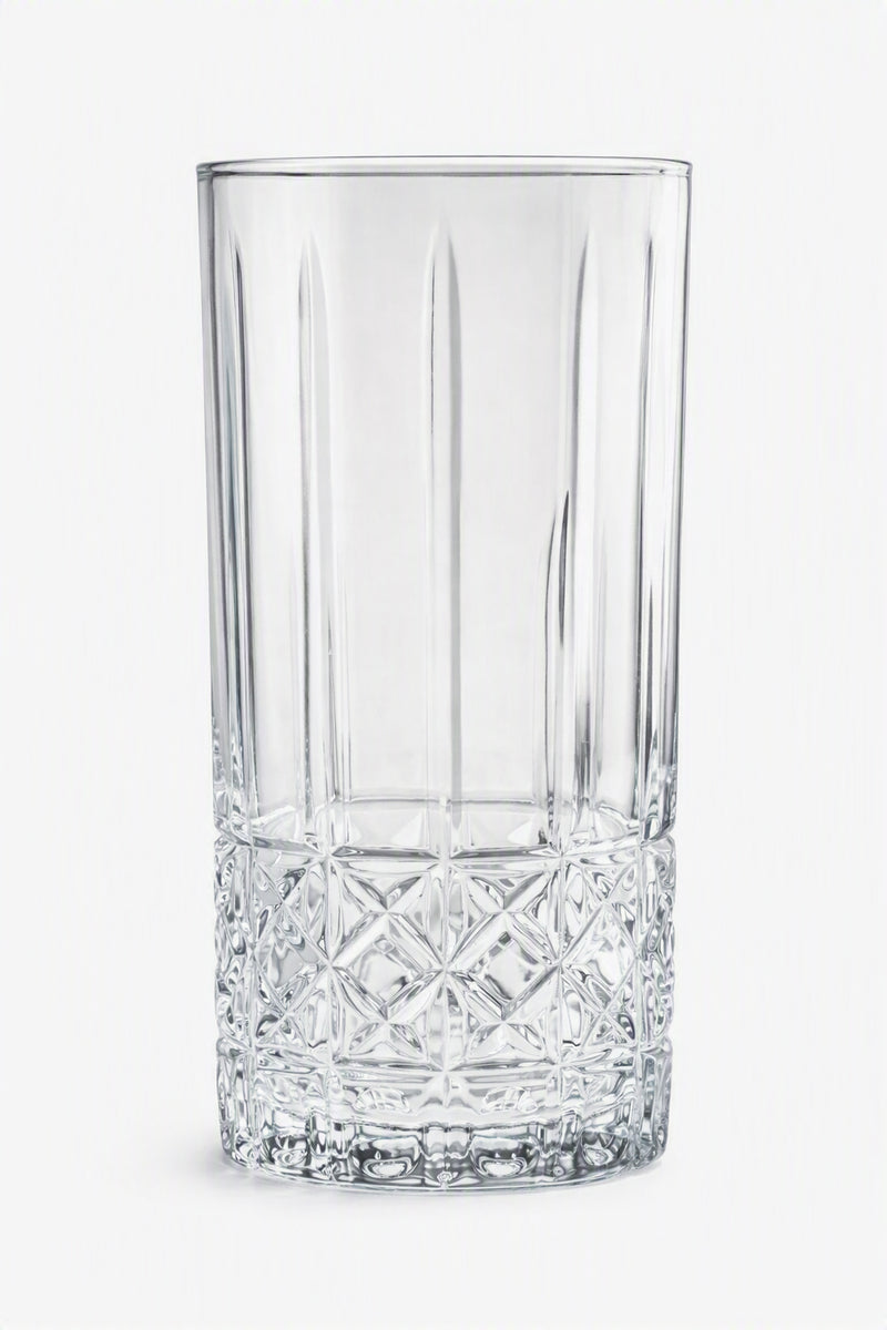 Vaso de vidrio transparente Highball 300 Ml