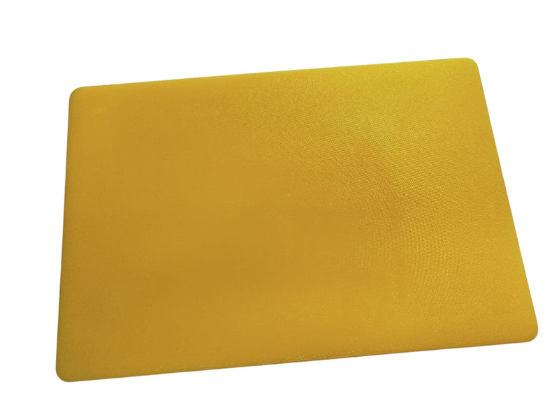 Tabla para picar de plástico amarillo 45x30x1.25 cm / 12"x18"x1/2" TAV