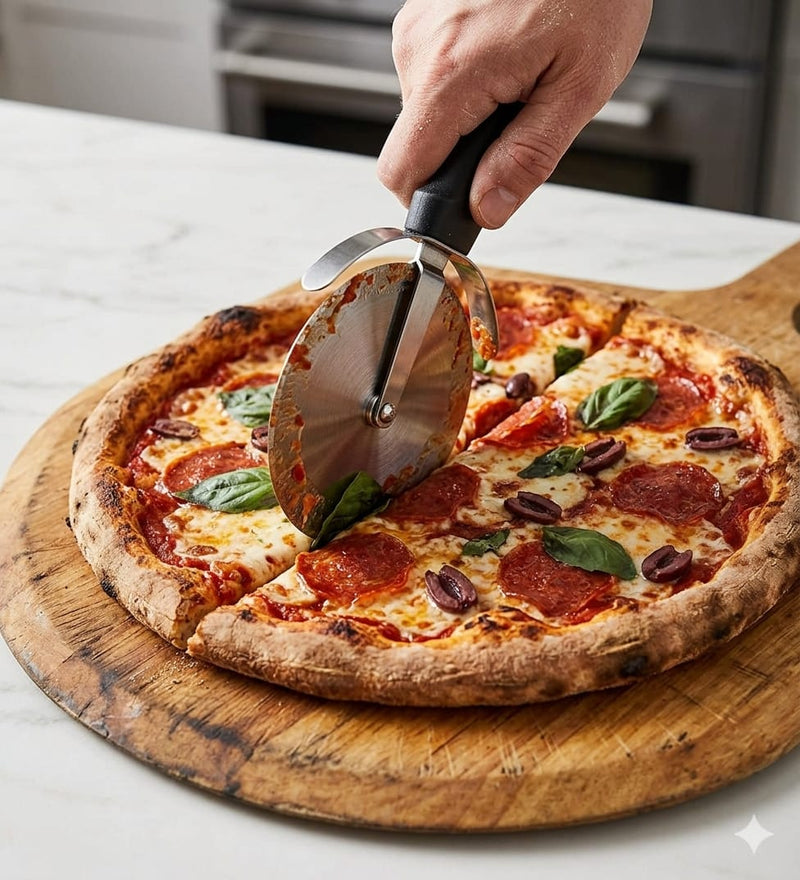 Cortador Pizza 11.8 cm Acero Inoxidable TRV