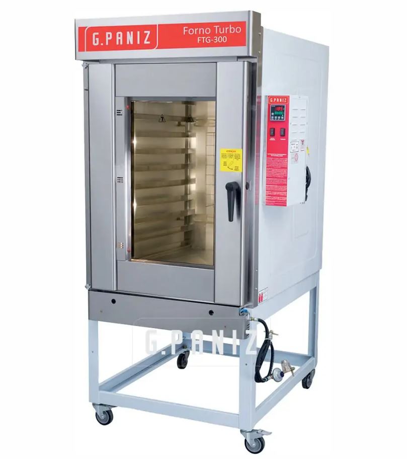 Horno Turbo FTG300 10 Charolas G.Paniz