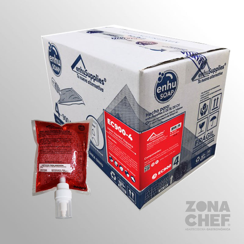 Jabon en espuma Cherry  C/ 4 piezas