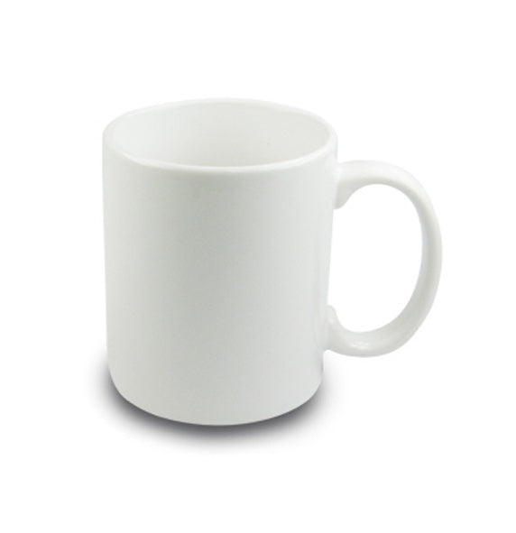 Taza Tarro Promocional Blanco para Sublimar de 11 oz Anfora