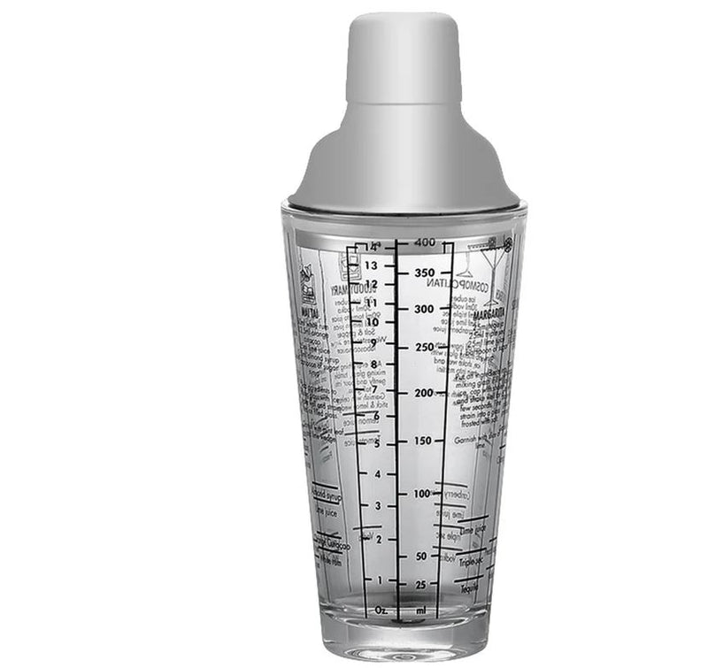 Shaker vidrio 400 ml Trv