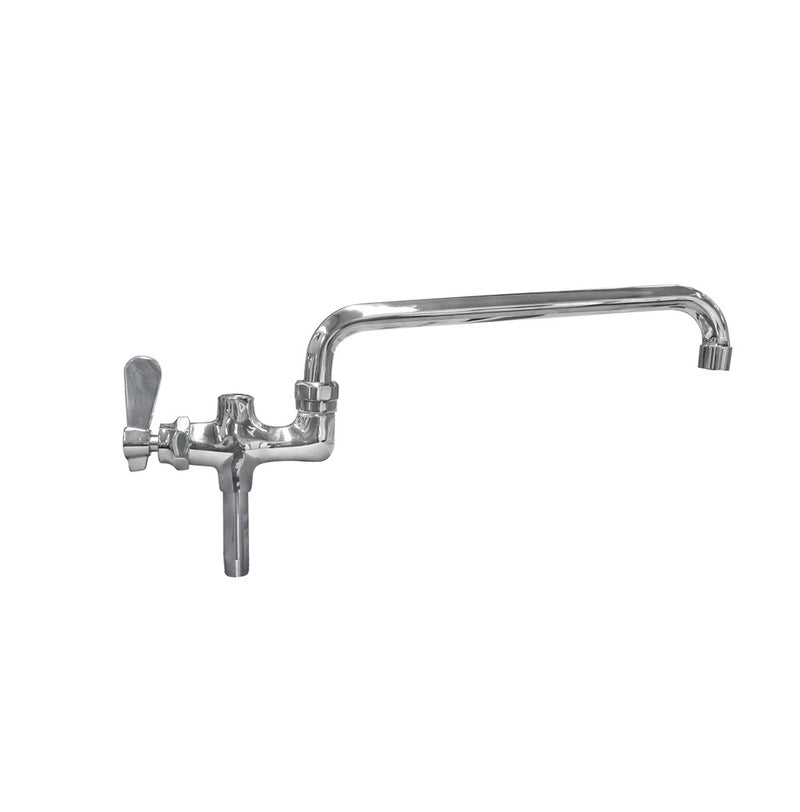 Llave Mezcladora Mgs de 12" Cuello de Ganso para Mangueras de Prelavado